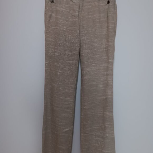 New Mexx Linen blend Pant - sz 2 - Picture 1 of 3
